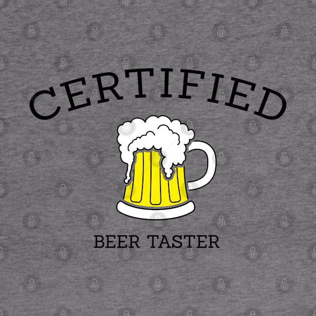 Certified beer taster by Florin Tenica